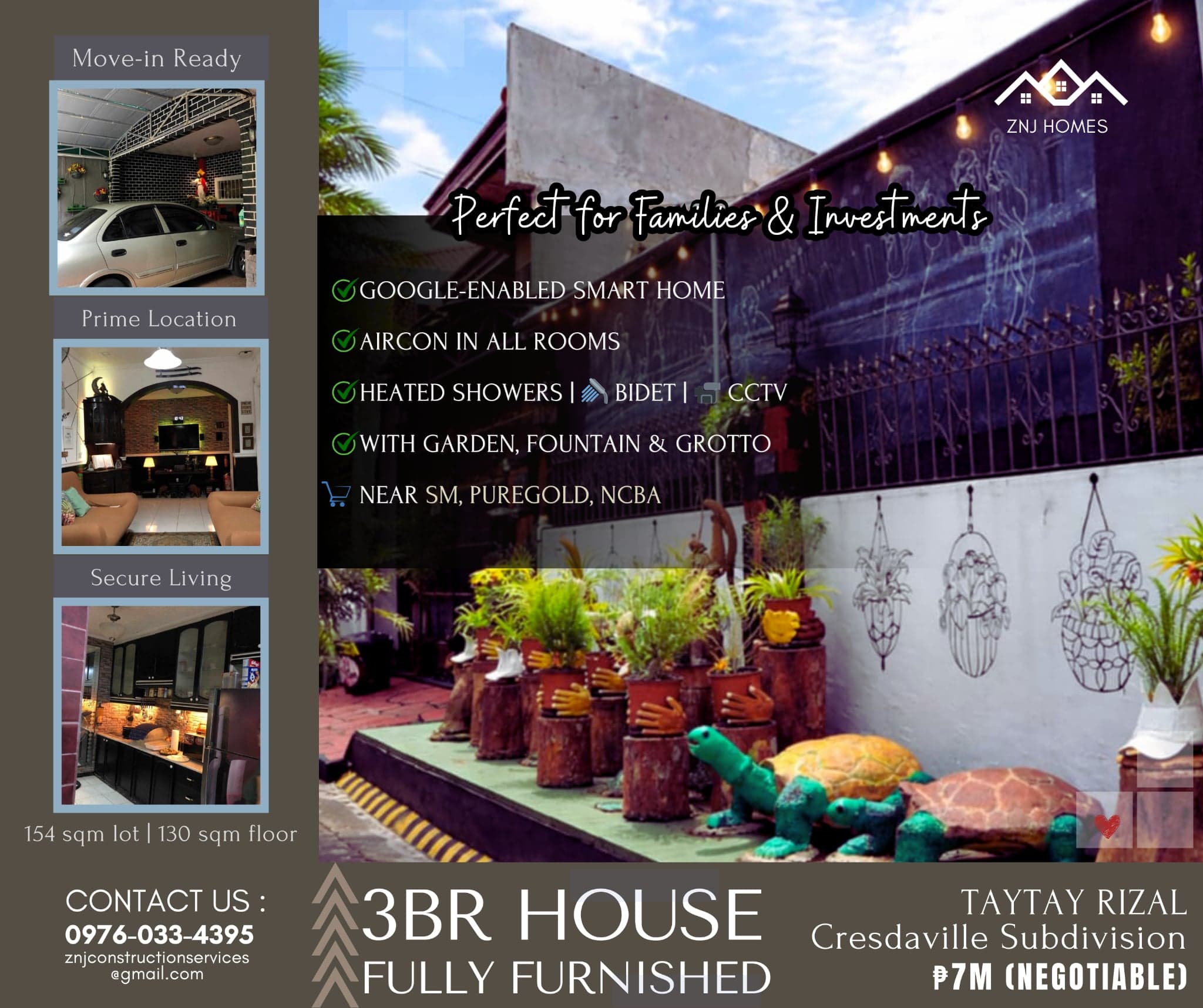 House for Sale in Cresdaville Subdivision Taytay Rizal, RUSH